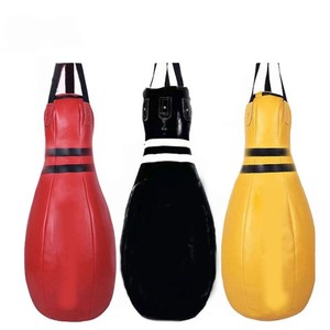 Professional Fitness Kick Boxing <b>Training</b> Durable Leather Punching Bags High Quality Sand Bag with Water Filling Wholesale - Product Image 1