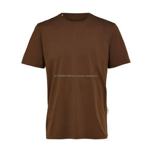 Camiseta de Manga Corta para Hombre, Nueva Colección de Verano, el Mejor Diseño, 100% Algodón, Cuello Redondo, Impresión Digital de Alta Calidad, Patrón Liso, Tejido de Punto - Product Image 1