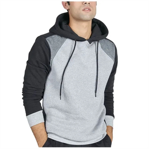 Sudadera con Capucha para Hombre Tallas Grandes, Sudadera de Forro Polar Grueso 100% Algodón, Sudadera Oversize Lisa con Diseño de Logotipo Personalizado - Product Image 1