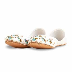 Collection de ballerines élégantes White Fancy Khusa EC8371 - Product Image 3