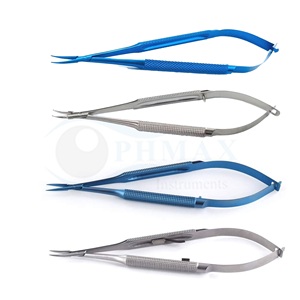 Portaagujas Oftálmico de Aleación de Titanio de Alta Calidad, Pinzas de Precisión para Sujetar Agujas sin Bloqueo para Cirugía Ocular, Aprobado por CE - Product Image 5