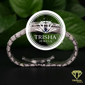 Reloj de Lujo con Brillo de Diamante Inspirado en Moissanita y Estilo Iced Out - Product Image 3