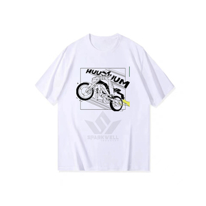 เสื้อยืดลายกราฟิกมอเตอร์ไซค์ ยูนิเซ็กซ์ แขนสั้น คอกลม ผ้าฝ้ายเจอร์ซีย์ 100% สวมใส่สบาย พิมพ์ลาย ใส่ได้ทุกฤดู - Product Image 1