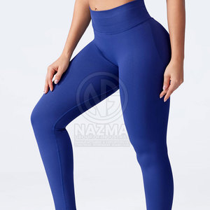 Leggings Scrunch Butt Respirants et à Séchage Rapide de Haute Qualité pour Femmes, Taille Élastique, Longueur Intégrale, en Spandex/Polyester, pour le Fitness, Faible MOQ - Product Image 4