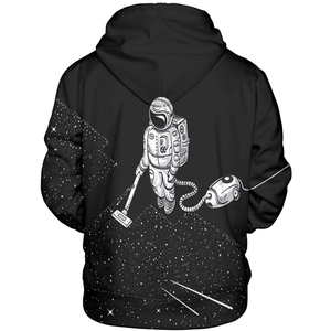 New Style Premium Quality Sublimation Print Zipper Hoodies Winter <b>Thick</b> Pullover Casual Men's Sweatshirts 100% Organic Cotton - Product Image 2