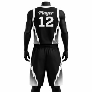 Maillots de basket personnalisés sublimés, shorts de sport à séchage rapide, vêtements de sport respirants, hauts d'entraînement pour jeunes et adultes. - Product Image 2