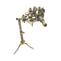 Premium 3 Inches Solid Brass V-Shaped Sextant Tripod Stand Durable Nautical Instrument Marine Navigation Wholesale Boat Gifts