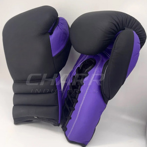 Gants de boxe en cuir sur mesure avec sangle de poignet réglable antidérapante pour l'entraînement et la remise en forme, personnalisables pour hommes - Product Image 3