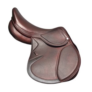 Selle d'Équitation Anglaise avec Arceau en Bois, Construction en Cuir, Quincaillerie Nickelée 2026 - Product Image 1