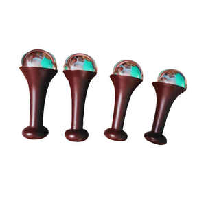 Tradebyd Wooden Face Massage Roller <b>Tool</b> for Spa Skincare Routine and Anti-Wrinkle Benefits - Product Image 1