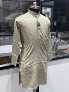 Kurta de qualité supérieure, vêtement ethnique indien traditionnel, pour occasions festives et décontractées, disponible en grande quantité - Product Image 3