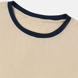 เสื้อยืดผู้ชายดีไซน์ล่าสุดปี 2026 ผ้าฝ้าย 100% ลายเรียบ ผ้าถักเนื้อดี คุณภาพสูง กันยับ ระบายอากาศได้ดี - Product Image 3