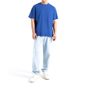 T-shirt pour homme de qualité supérieure 100% coton, surdimensionné, avec impression personnalisée de votre propre design, logo, t-shirt surdimensionné pour homme - Product Image 1