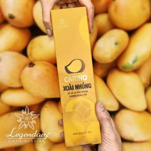 High Quality Semi-<b>Sweet</b> Chocolate-dipped Dried Mango From Vietnam-90g <b>Box</b> OEM/ODM for Retailing - Product Image 2