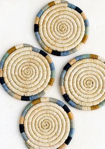 Modern Design Rattan Coaster Jute Coaster Rope Coaster Place Mats Woven Rattan Coaster Mats At very best selling Price - Product Image 4