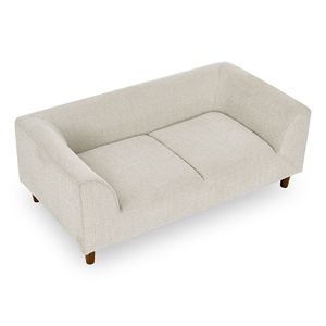 Divano Moderno Rettangolare per Animali Domestici con Pelliccia Lavabile, Cuscino Morbido e Confortevole, Schienale e Braccioli per Cani di Piccola e Media Taglia - Product Image 5
