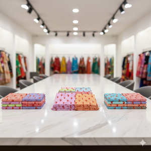 Tela de Algodón Popelín Peinado, Ecológica, Orgánica, Transpirable, Absorbente de Humedad, Ligera, para Prendas de Niñas - Product Image 3