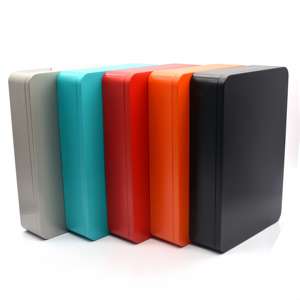 Caja de Metal Rectangular Delgada para Alimentos, con Logotipo Personalizado, Reciclable, para Galletas, Bizcochos, Chocolate y Pasteles, Venta al Por Mayor - Product Image 1