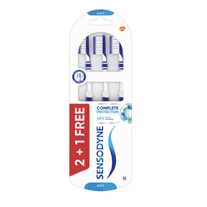 <span class=keywords><strong>Spazzolino</strong></span> da denti <span class=keywords><strong>Sensodyne</strong></span> Complete Protection (setole morbide) in busta di polietilene - Product Image 1