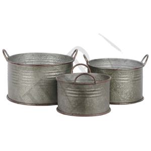 Jardinière en métal galvanisé, jardinière de jardin, jardinière artisanale, jardinière classique, élégante, fantaisie, nouvelle jardinière - Product Image 1