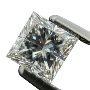 Diamants de laboratoire de luxe couleur DEF, taille princesse, certifiés VVS VS1, pierres lâches pour fabricants de bijoux - Product Image 1