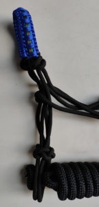 Harnais en cuir et nylon tressé réglable, écologique et confortable pour chevaux - Product Image 2