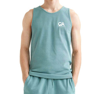เสื้อกล้ามฟิตเนสผู้ชาย น้ำหนักเบา ระบายอากาศได้ดี สำหรับวิ่ง ออกกำลังกาย เล่นกีฬา ชุดกีฬาฤดูร้อน แบบสั่งทำได้ - Product Image 1