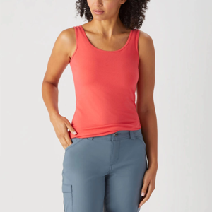 Débardeur sans manches pour femme, col rond, couleur unie, respirant, tricoté, coupe décontractée, longueur normale - Product Image 5