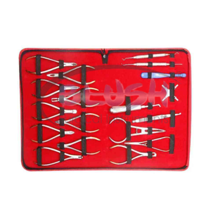 18-Piece Orthodontic Dental Instrument Kit Stainless Steel Manual Composite Basis Surgical Instruments by <b>Blush</b> Surgical - Product Image 4