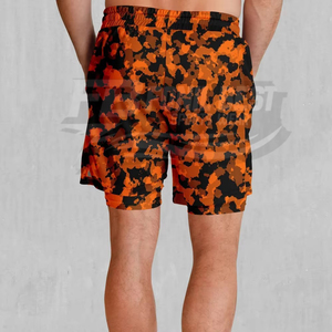 Pantalones Cortos Deportivos de Malla con Estampado Digital, Transpirables, de Cintura Elástica, de Alta Calidad, para Verano, de Secado Rápido, para Hombre - Product Image 6