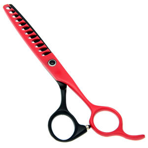 High Carbon Stainless Steel Professional <b>Barber</b> Thinning Scissors <b>Set</b> Long Handle Right-Handed Super Cut Economical Private - Product Image 5