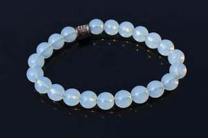 Opalite สร้อยข้อมือคริสตัลบำบัดธรรมชาติเรกิจักระหิน - Product Image 5