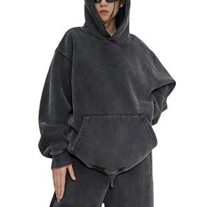 Chándal holgado de gran tamaño personalizado para mujer, chándal holgado para mujer, conjuntos Unisex 2026 - Product Image 3