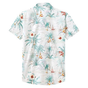 เสื้อชายหาดระบายอากาศได้ดีสำหรับผู้ชาย เนื้อผ้านุ่มสบาย เหมาะสำหรับวันที่อากาศร้อนแรง การเดินทางไปชายหาด และการเดินทางท่องเที่ยว - Product Image 2