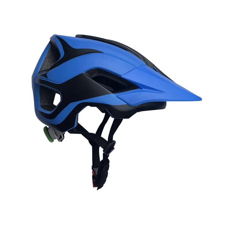 Monu Заводская матовый синий шлем с козырьком шлем для взрослых межгрольный литой руль Mtb 3 цвета шлем для мужчин и женщин 15 вентиляционные отверстия