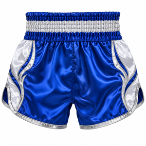 Shorts de Muay Thai de nouvelle conception, coupe confortable, imprimés sur mesure, respirants, de haute qualité. - Product Image 1