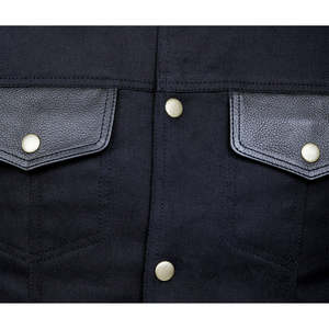 <b>Men</b>’s Street Style Biker Vest Black Riding Waistcoat with Lace Up Sides & Premium Stitching Wholesale Supplier - Product Image 3