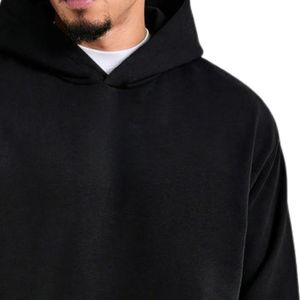 Sweat-shirt à capuche oversize unisexe, coupe ample, streetwear, personnalisable avec logo, vêtements décontractés, OEM ODM - Product Image 5