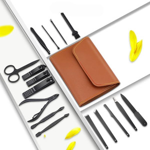 Ensemble complet de soins des ongles, kit de manucure avec coupe-ongles de précision, coupe-cuticules et accessoires de toilettage, kit de manucure de voyage haut de gamme - Product Image 5