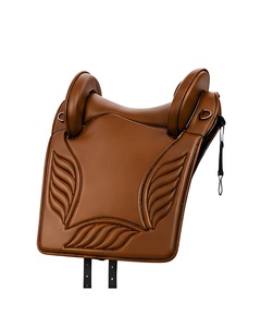Selle d'équitation POWER HINT de haute qualité au design unique en cuir véritable pour l'endurance et le dressage - Product Image 2