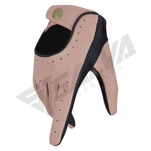 Gants de conduite en peau de mouton légers, coupe-vent, respirants, antidérapants, avec impression de logo personnalisée de haute qualité, multicolores, pour le cyclisme - Product Image 2