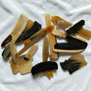 หวีทำมือจากเขาควายและวัวแท้ คุณภาพพรีเมียม หรูหรา ราคาขายส่ง - Product Image 2