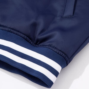 Blouson Bomber en Satin Personnalisé avec Logo, Nom et Numéro, Col Montant, Logo Frontal, Style Urbain, Unisexe, Veste d'Hiver - Product Image 5