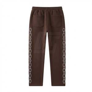 Custom Men Rhinestone <b>Trousers</b> Slim Fit Casual Fashion Pants With Decorative Stone Details For Parties And Stylish Evening Wear - Product Image 2