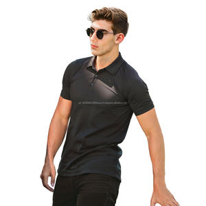 Camisas de Hombre de Color Sólido, Tejido de Punto, Marca Privada, Secado Rápido, Venta al Por Mayor - Product Image 3