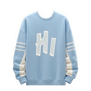 Sudadera Personalizada para Mujer, Cuello Redondo, Manga Larga, Lisa, Informal, Talla Estadounidense, Ajuste Holgado y Cómodo - Product Image 2