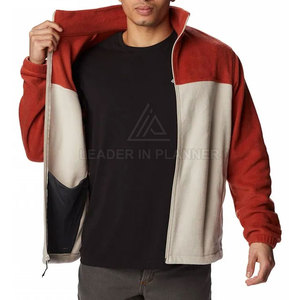 Veste d'hiver en polaire imperméable et respirante de qualité supérieure pour hommes, avec col montant et logo frontal, pour une utilisation en extérieur - Product Image 4