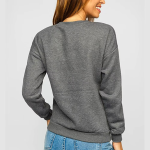 Sweat-shirts basiques pour femmes, en coton, à capuche oversize, col rond, manches longues, pull décontracté pour filles et femmes - Product Image 3