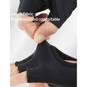 Gants de sport en tissu de soie antidérapants de haute qualité, nouveau design, pour entraînement croisé, musculation et gym – Vente en gros - Product Image 3