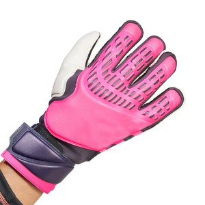 Gants de frappe en cuir rose, ambidextres, rembourrés, fermeture auto-agrippante, unisexes, pour entraînement adulte - Product Image 4